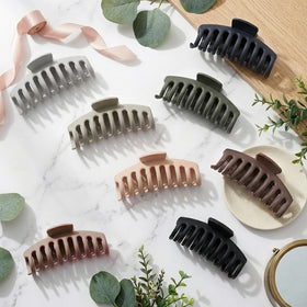 TOCESS hair claw clips in a gift box setting