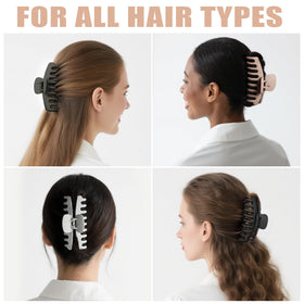 TOCESS hair clips displayed on a vanity with accessories