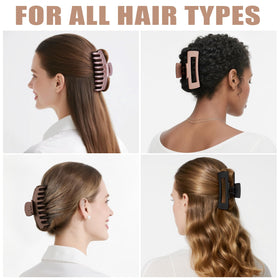 TOCESS hair clips in a stylish arrangement