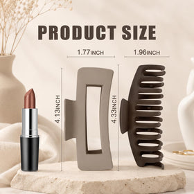 TOCESS Large Hair Claw Clips in a stylish gift box