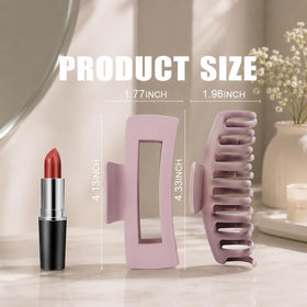 TOCESS large hair clip holding thick hair securely