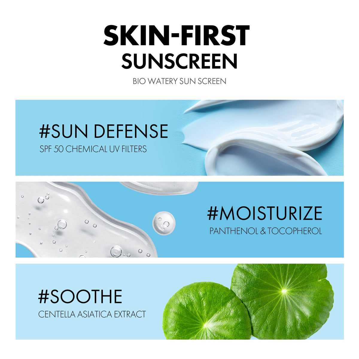 TOCOBO Bio Watery Sunscreen SPF 50 lifestyle image