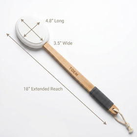 toem Back Lotion Applicator 18-inch showing textured pads