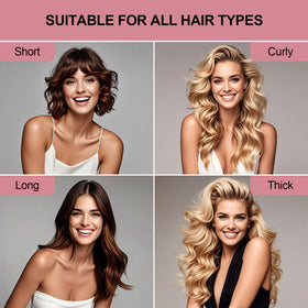Togayu Heatless Curlers with heart-shaped design