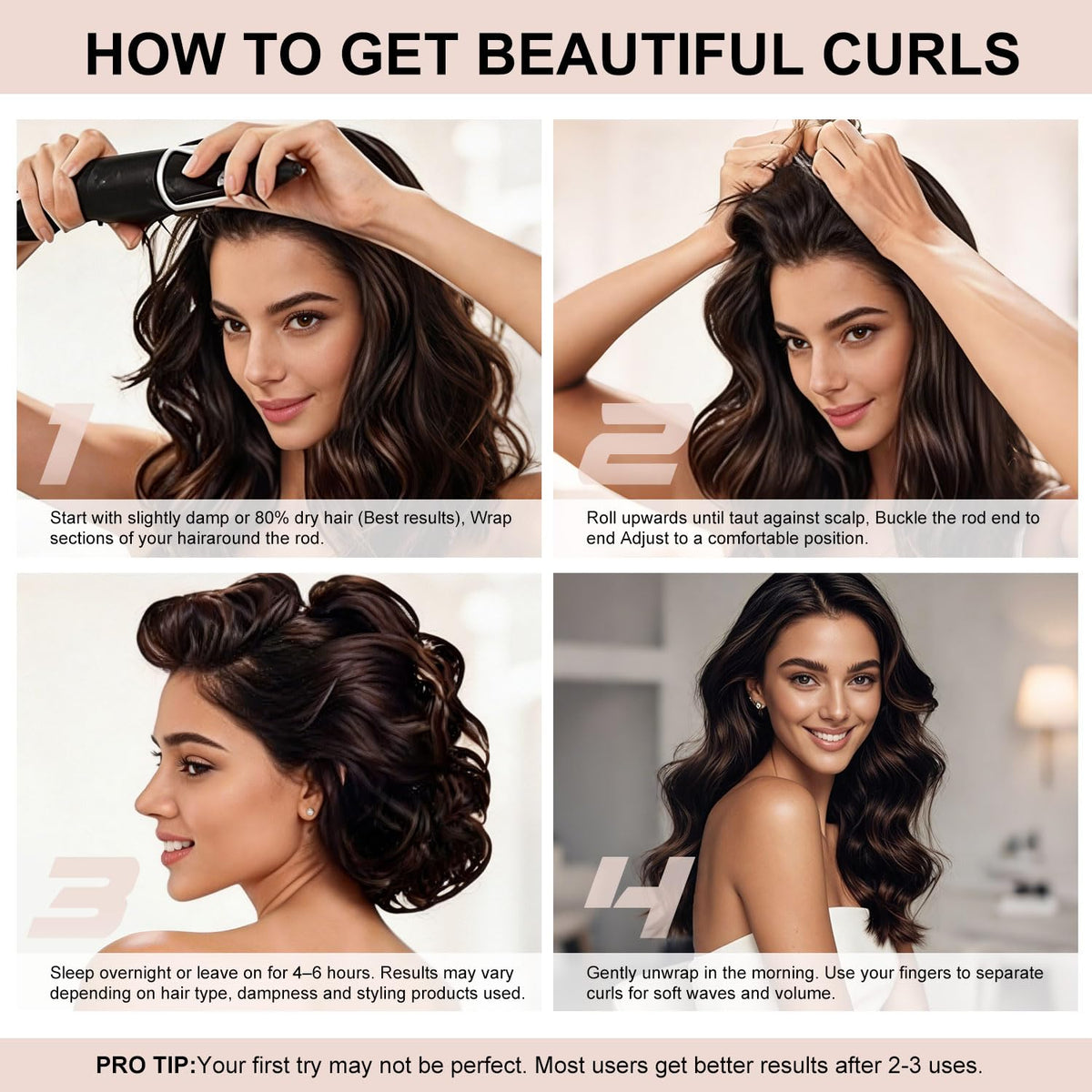Togayu Heatless Curls Set displayed with packaging