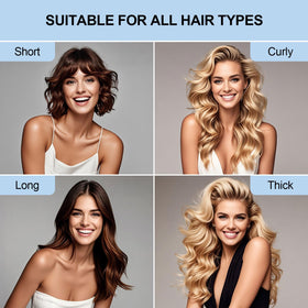 Togayu Heatless Curls Set showing curlers and scarf layout
