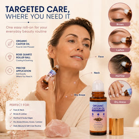 TOGOLIUN castor oil roll on applied to skin