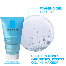 Toleriane Purifying Foaming Face Wash gel texture