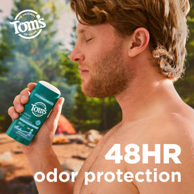 Tom's of Maine Clean Coast Natural Deodorant packaging side view