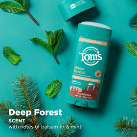 Tom's of Maine deodorant promotional packaging