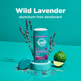Tom's of Maine deodorant sticks side view showing packaging