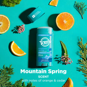 Tom's of Maine Mountain Spring Deodorant scent description