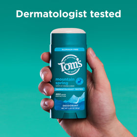 Tom's of Maine Mountain Spring Deodorant side view