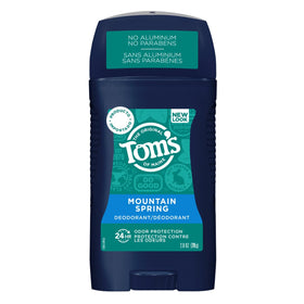 Tom's of Maine Natural Deodorant for Men, Mountain Spring scent front view