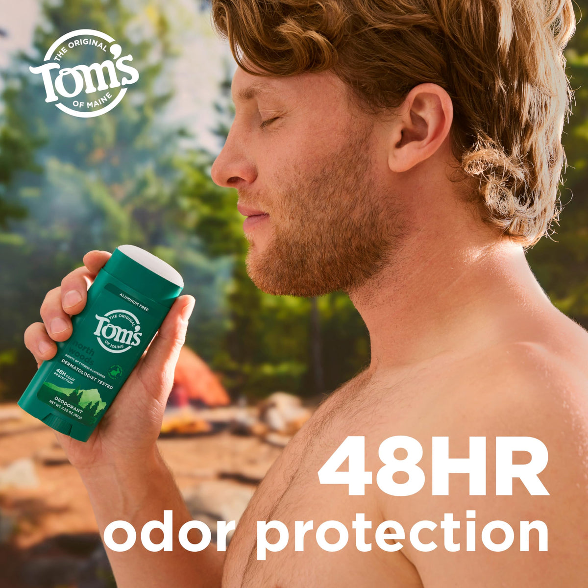 Tom's of Maine North Woods Deodorant 2-pack display