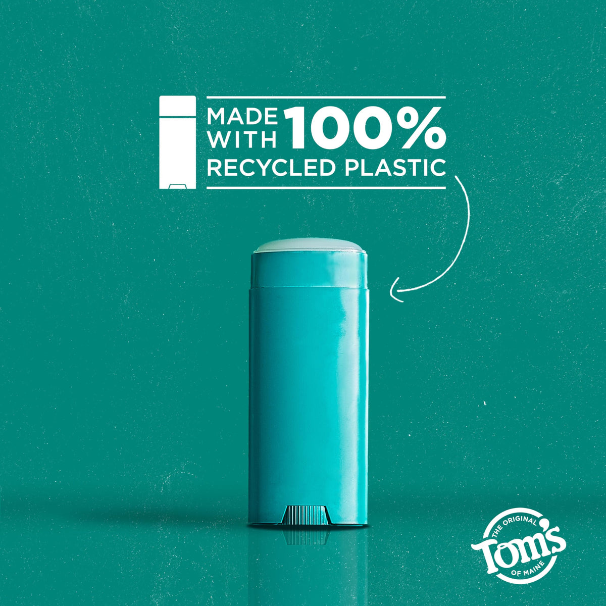 Tom's of Maine Sandalwood Vanilla Natural Deodorant back view