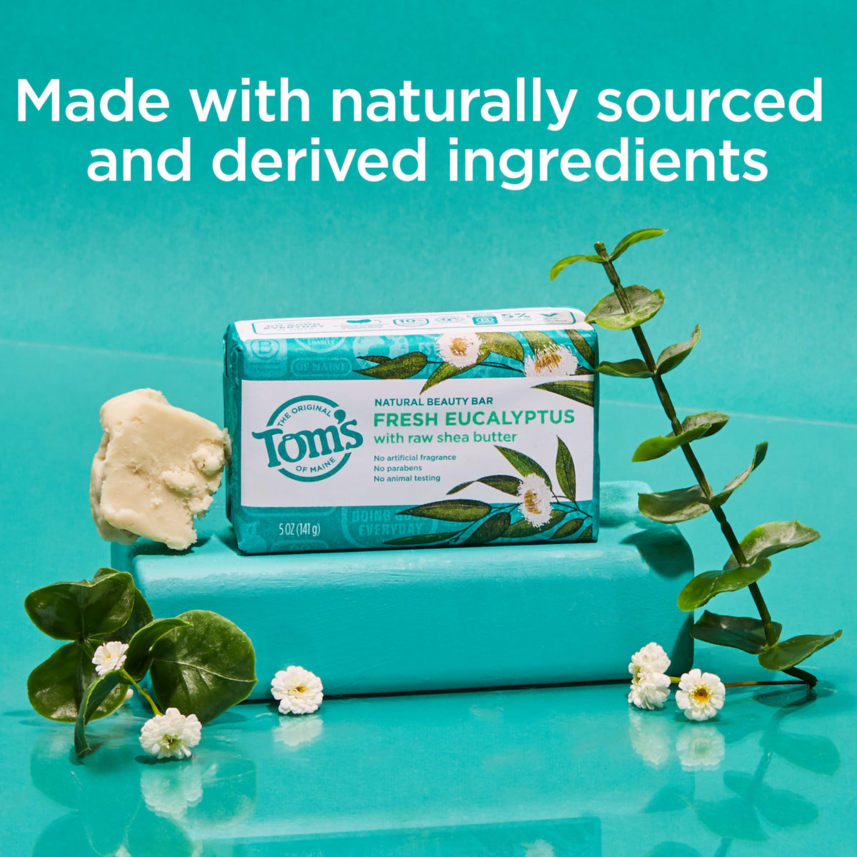 Tom's of Maine soap bar individual packaging