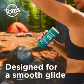 Tom's of Maine Twilight Breeze deodorant on bathroom counter