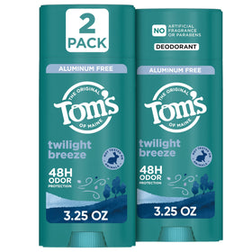 Tom's of Maine Twilight Breeze Natural Deodorant 2 Pack front view