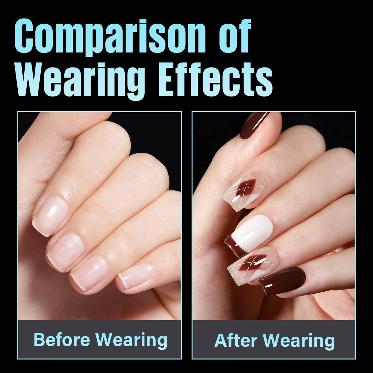 TOMICCA nail tips showing their durability and flexibility