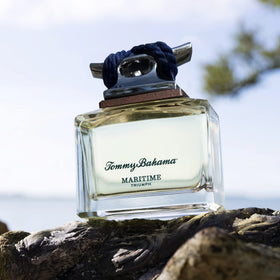 Tommy Bahama Maritime Triumph Spray Cologne label close-up