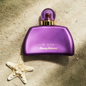Tommy Bahama St. Kitts Eau de Parfum close-up of label