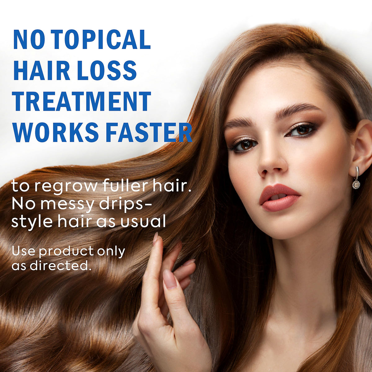 TOMUM Minoxidil Hair Regrowth Spray 5% bottle and cap