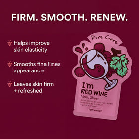 TONYMOLY I'm Red Wine Sheet Mask packaging details
