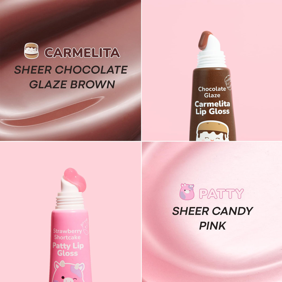 TONYMOLY Lip Gloss Duo in festive holiday packaging