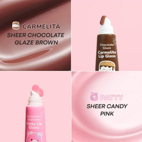TONYMOLY Lip Gloss Duo in festive holiday packaging