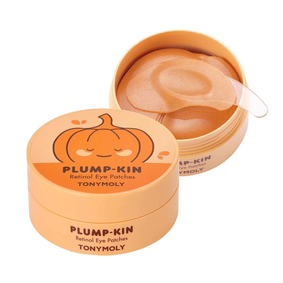 TONYMOLY Plump-kin Pumpkin Under Eye Patch packaging front view
