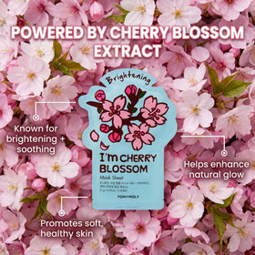 TONYMOLY Spring Blossom sheet masks in a gift basket