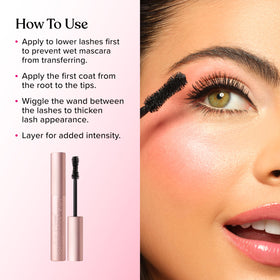 Too Faced Better Than Sex Mascara applied on lashes