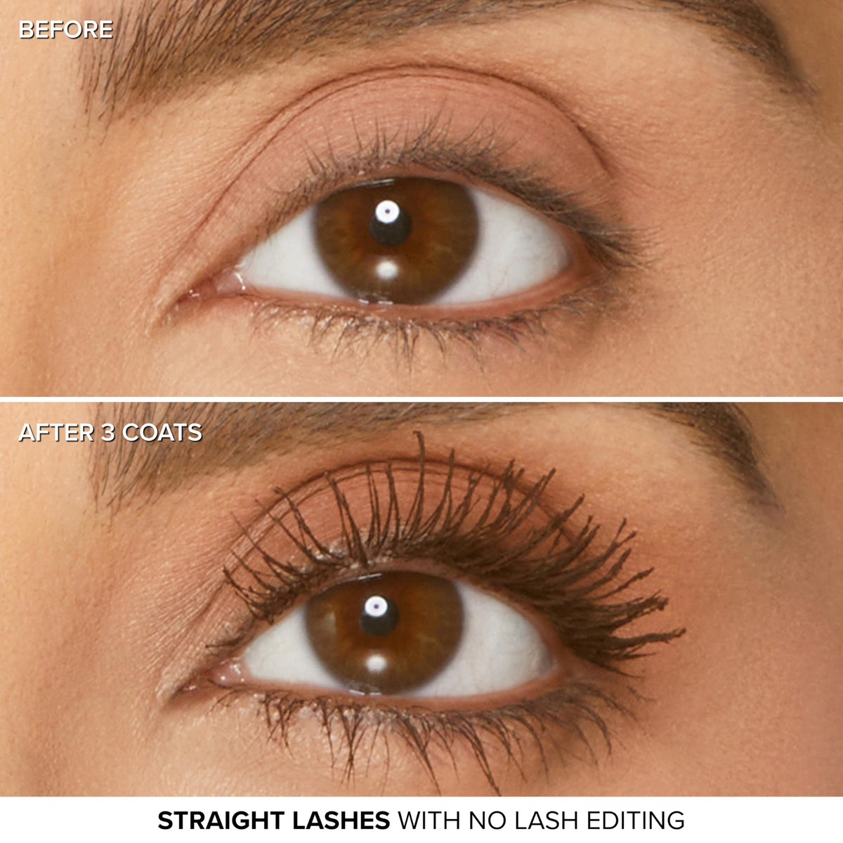Too Faced Better Than Sex Mascara, Chocolate shade, side view