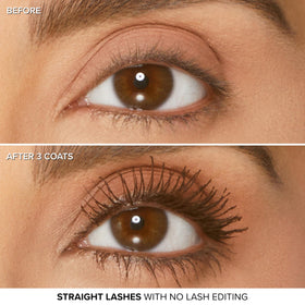 Too Faced Better Than Sex Mascara, Chocolate shade, side view