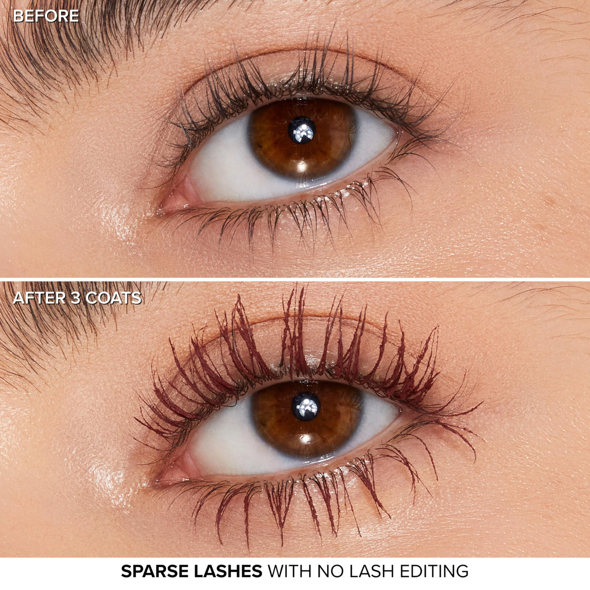 Too Faced Better Than Sex Mascara on vanity with other makeup