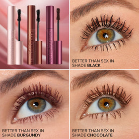 Too Faced Better Than Sex Mascara packaging, side view