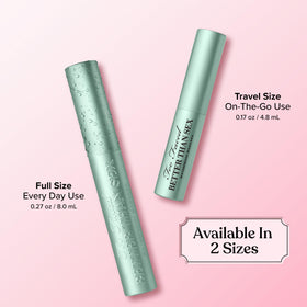 Too Faced Better Than Sex Waterproof Mascara applied on model's lashes