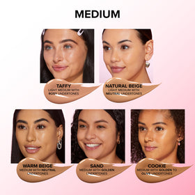 Too Faced Born This Way Concealer application on under-eye