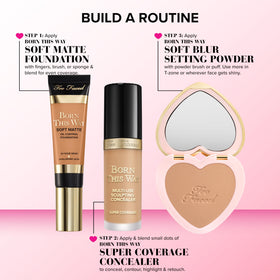 Too Faced Born This Way Concealer in natural light