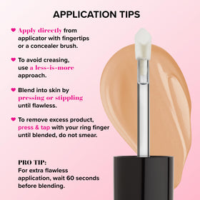 Too Faced Born This Way Concealer packaging with ingredients