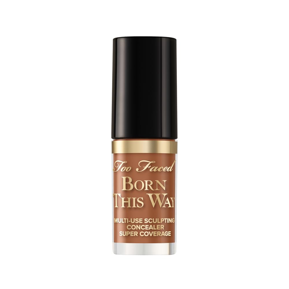 Too Faced Born This Way Super Coverage Concealer front view with natural finish