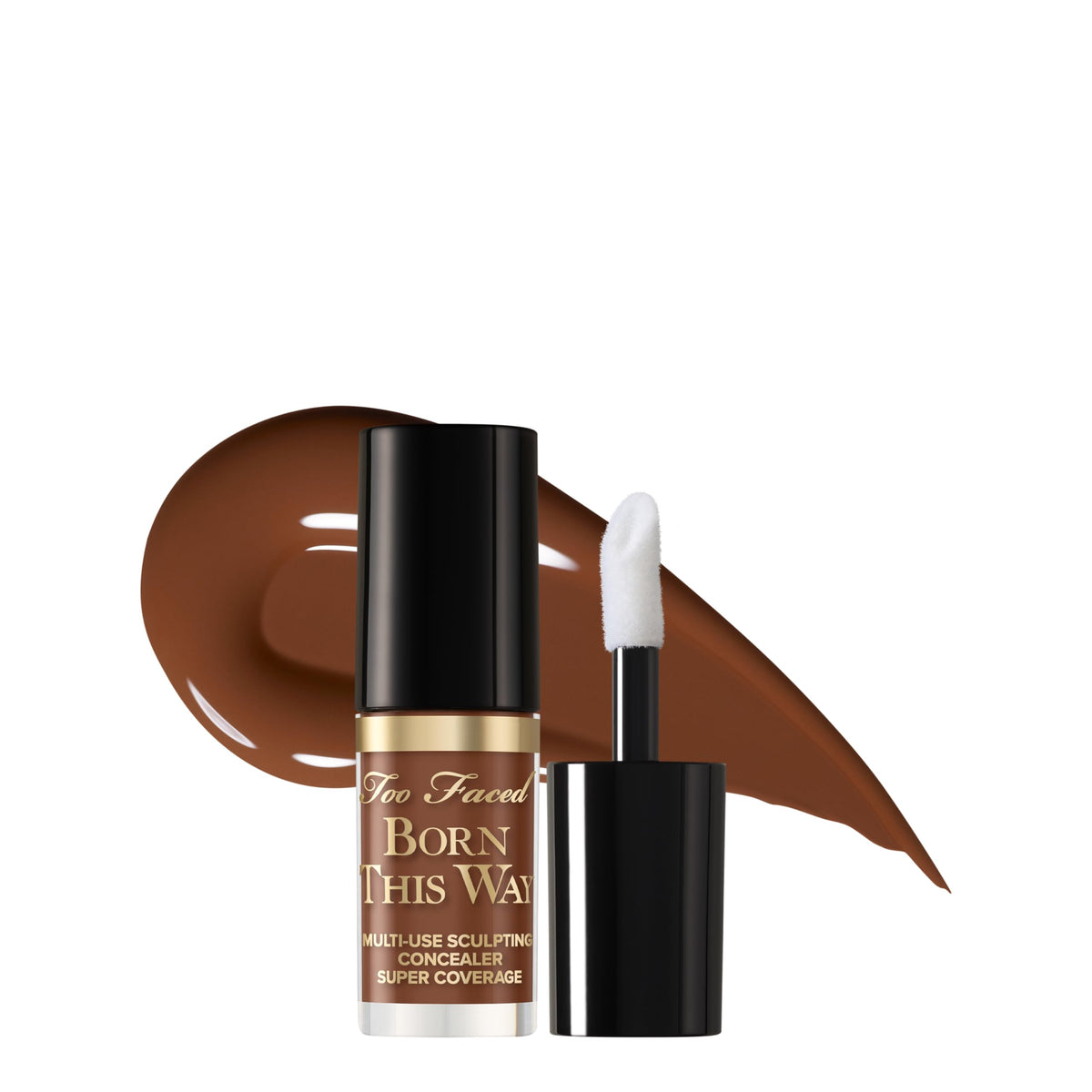 Too Faced Born This Way Super Coverage Concealer in Spiced Rum front view