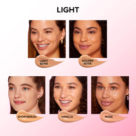Too Faced Born This Way Super Coverage Concealer Light Beige in makeup setup
