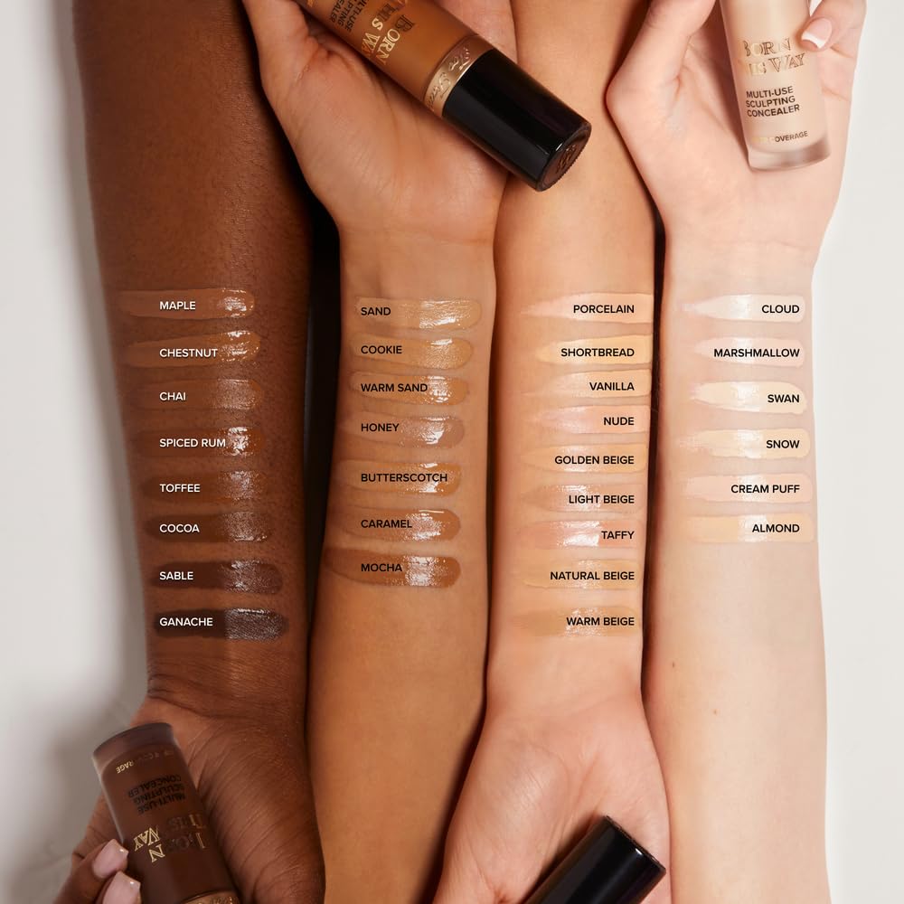 Too Faced Born This Way Super Coverage Concealer Light Beige packaging