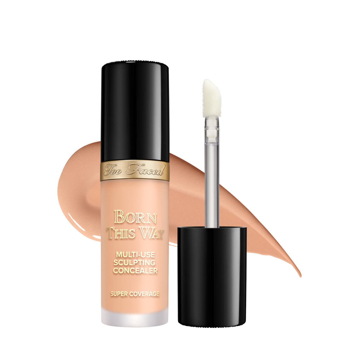 Too Faced Born This Way Super Coverage Concealer Nude front view