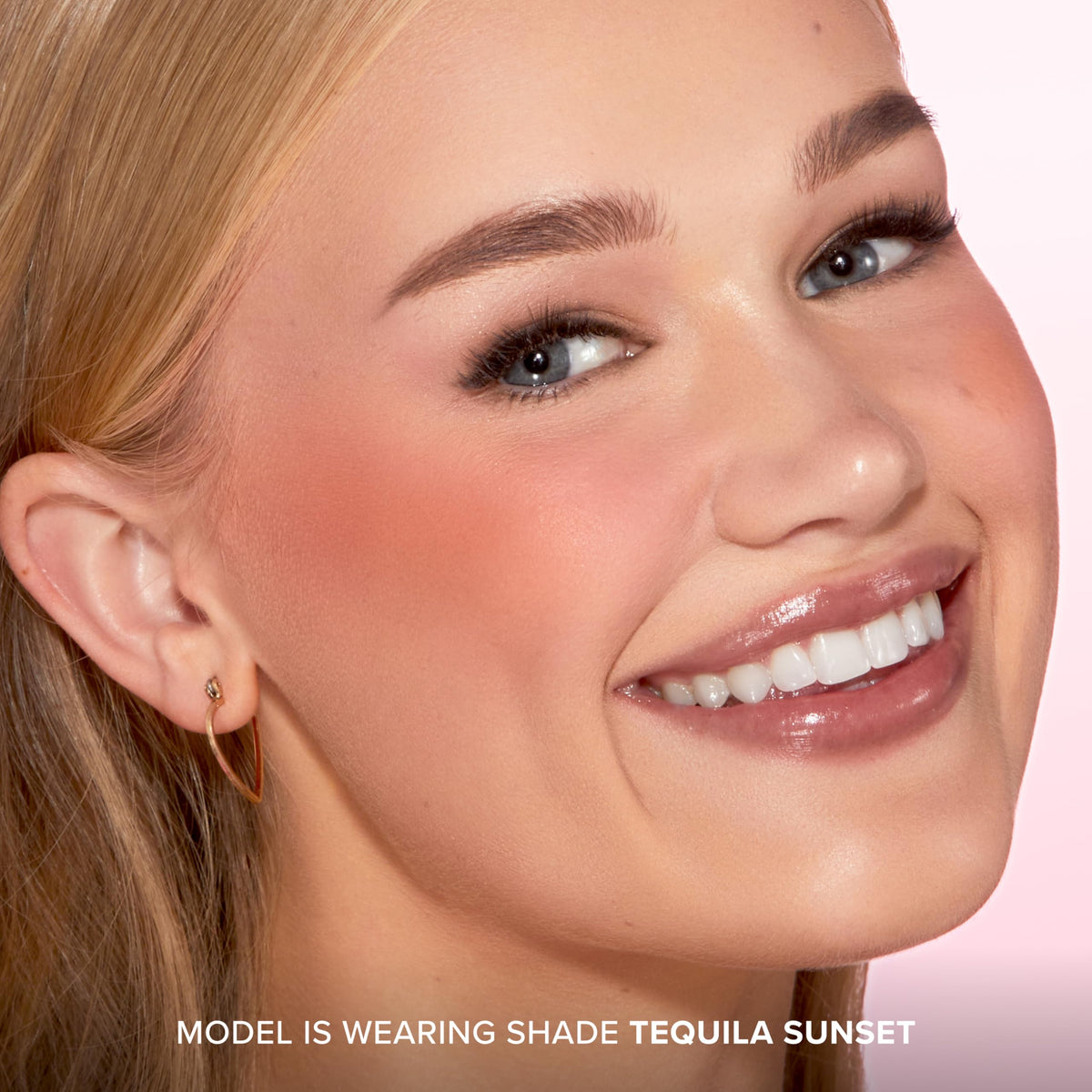 Too Faced Cloud Crush Blurring Blush in tropical setting