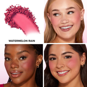 Too Faced Cloud Crush Blurring Blush showing the velvety powder texture