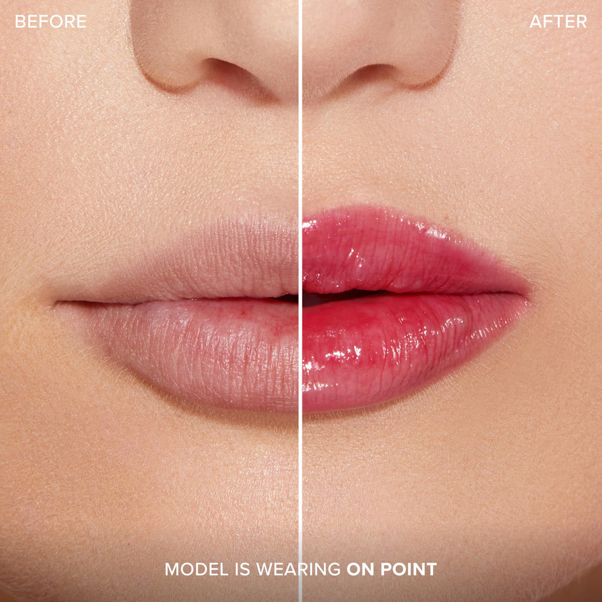 Too Faced Lip Injection Cherry Red glossy finish