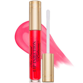 Too Faced Lip Injection Extreme Lip Plumper Gloss front view, Strawberry Kiss